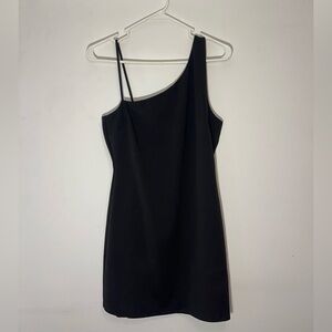 Lulus Black Asymetrical Cocktail Dress 🖤